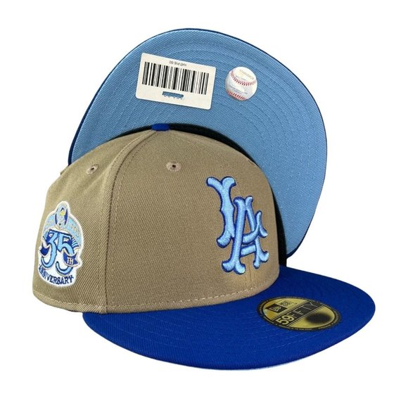 New Era Other - New Era Los Angeles Angels 35th Anniversary Patch 59FIFTY Fitted Hat Size 8